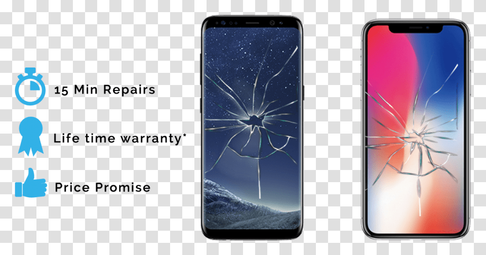 Download Broken Screen Replacement Samsung S8 Broken Screen, Mobile Phone, Electronics, Cell Phone, Iphone Transparent Png