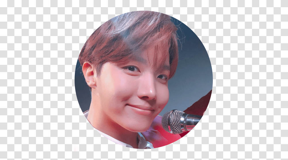 Download Bts Jhope Icons Twitter J Hope Selca Hope World, Person, Human, Microphone, Electrical Device Transparent Png