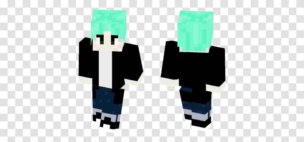 Download Bts Sugayoongi Green Hair Minecraft Skin For Free Steven Pokemon Minecraft Skin, Graphics, Art, Recycling Symbol Transparent Png