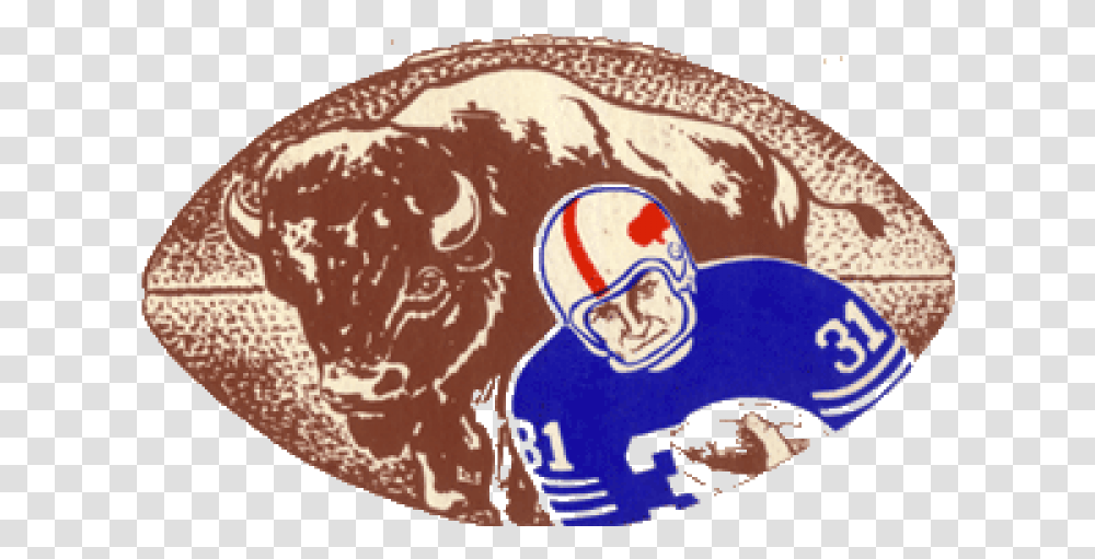 Download Buffalo Bills Iron Ons Buffalo Bills Logo History, Person, Clothing, Astronaut, People Transparent Png