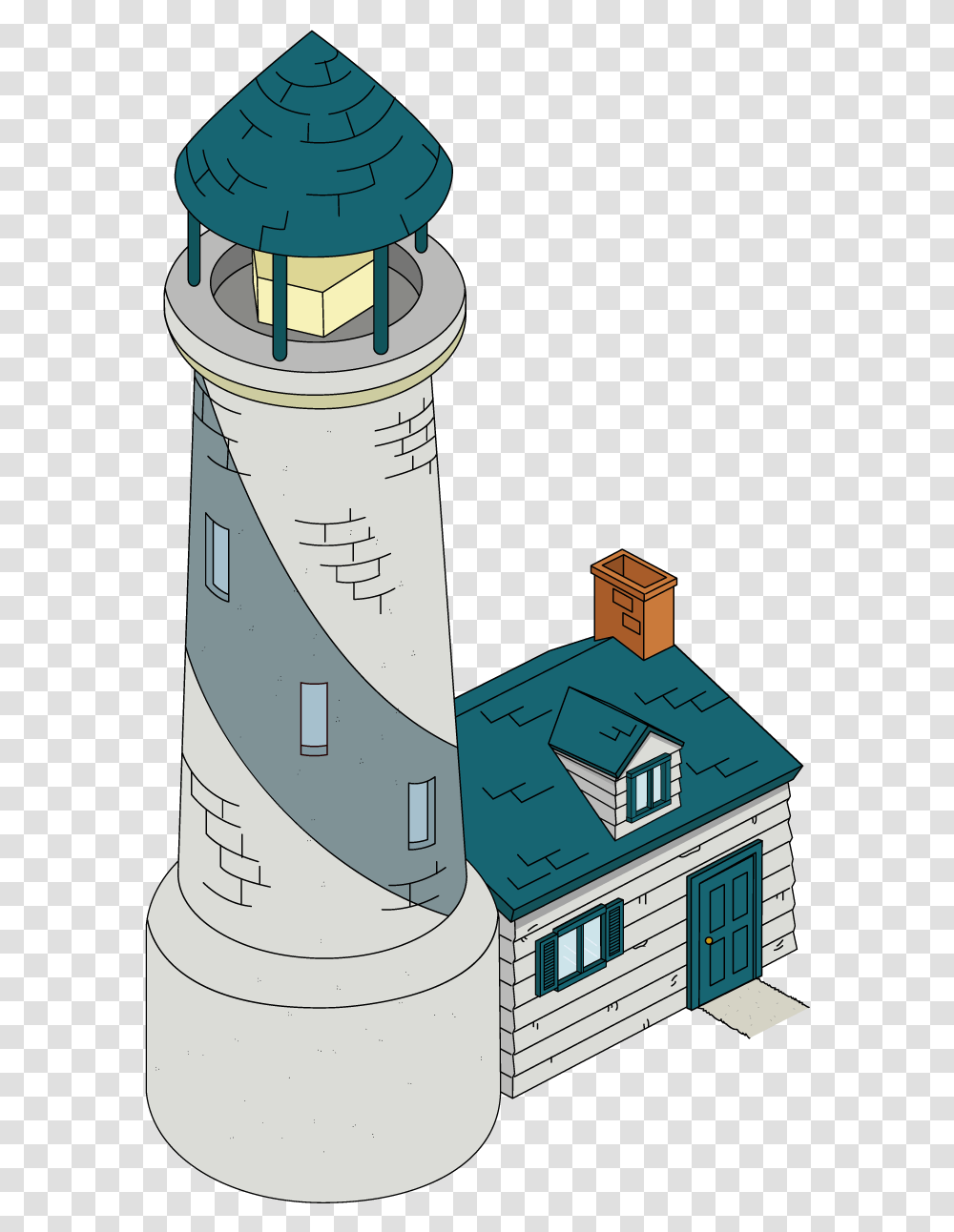 Download Building Lighthouse Family Guy Lighthouse Light House Family Guy, Architecture, Tower, Beacon, Control Tower Transparent Png