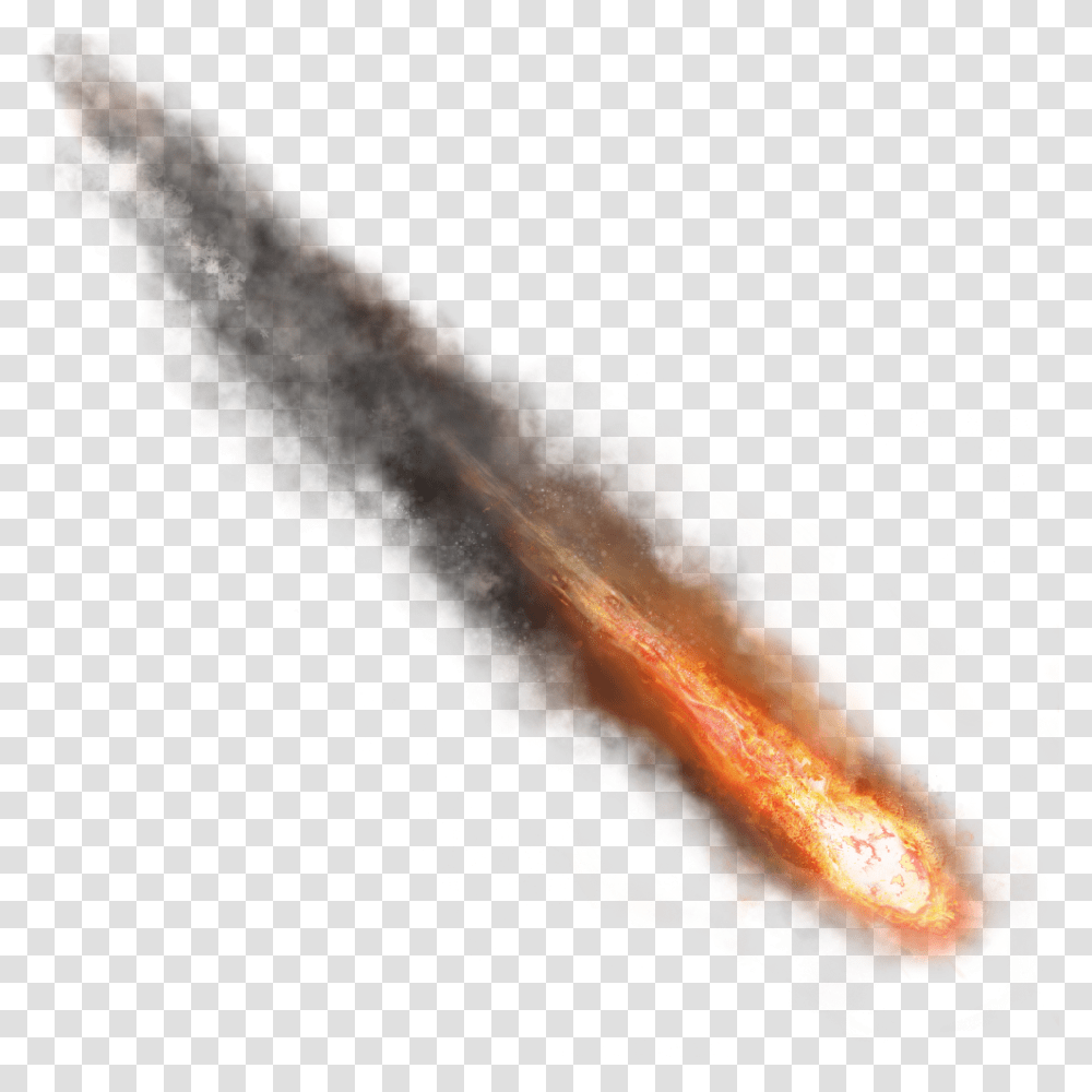 Download Bullet Flame Bullet Fire Comet, Bonfire, Nature, Outdoors, Mountain Transparent Png