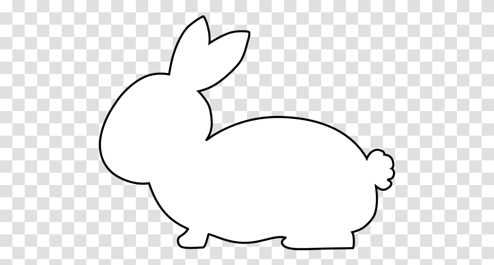Download Bunny Clip Art White Rabbit Silhouette Bunny Silhouette White, Animal, Bird, Dodo, Stencil Transparent Png