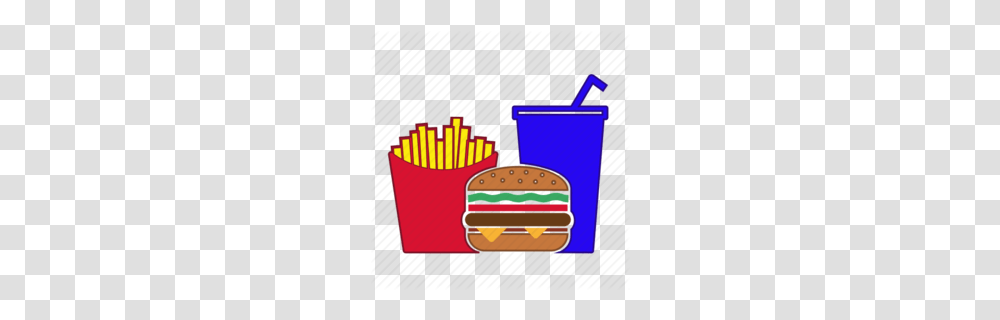 Download Burger Fries And Drinks Icon Clipart French Fries, Bucket, Weapon, Weaponry, Food Transparent Png