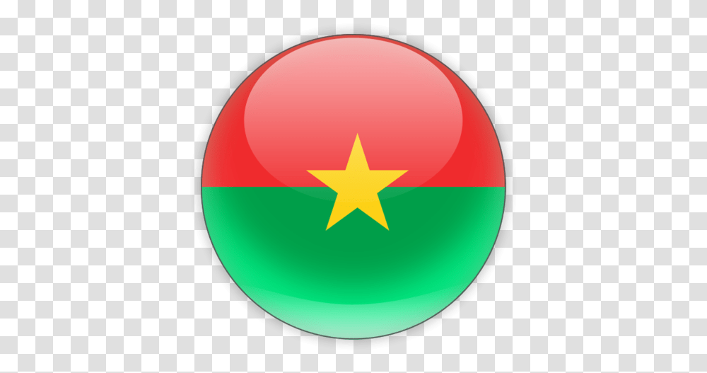 Download Burkina Faso Flag Hd Flag, Star Symbol, Balloon Transparent Png