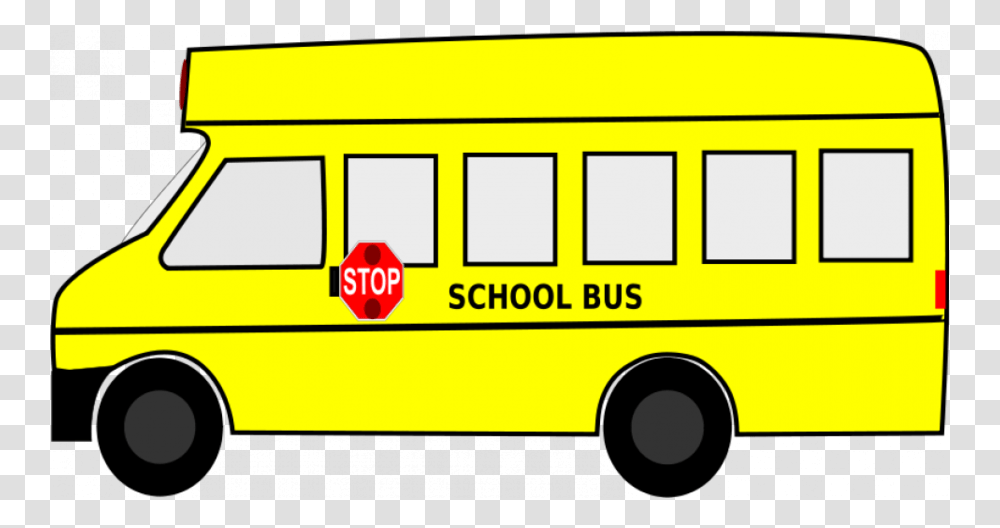 Download Bus Clip Art Clipart School Bus Clip Art Bus Yellow, Vehicle, Transportation, Fire Truck Transparent Png