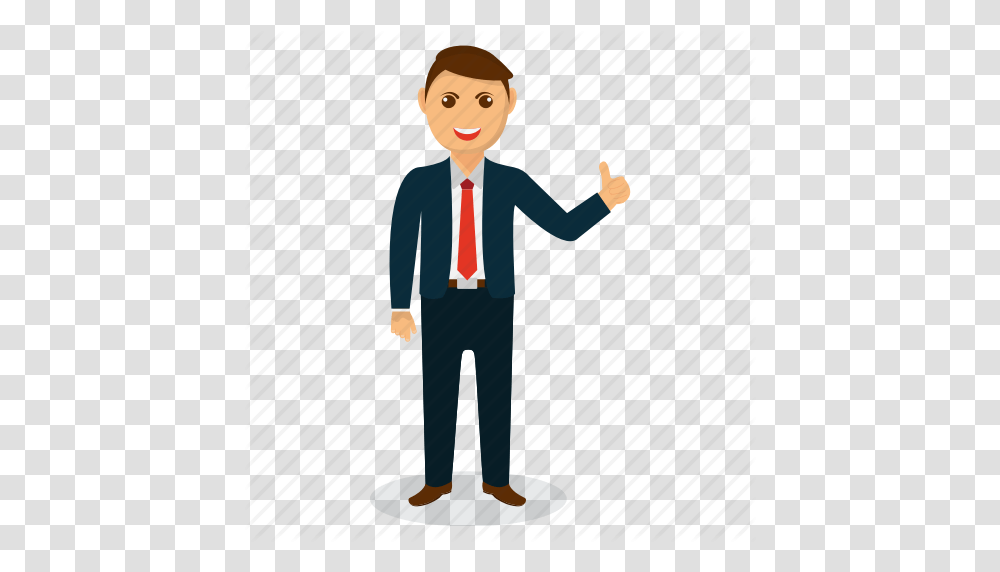 Download Business Man Cartoon Clipart Businessperson Clip Art, Performer, Standing, Tie, Accessories Transparent Png