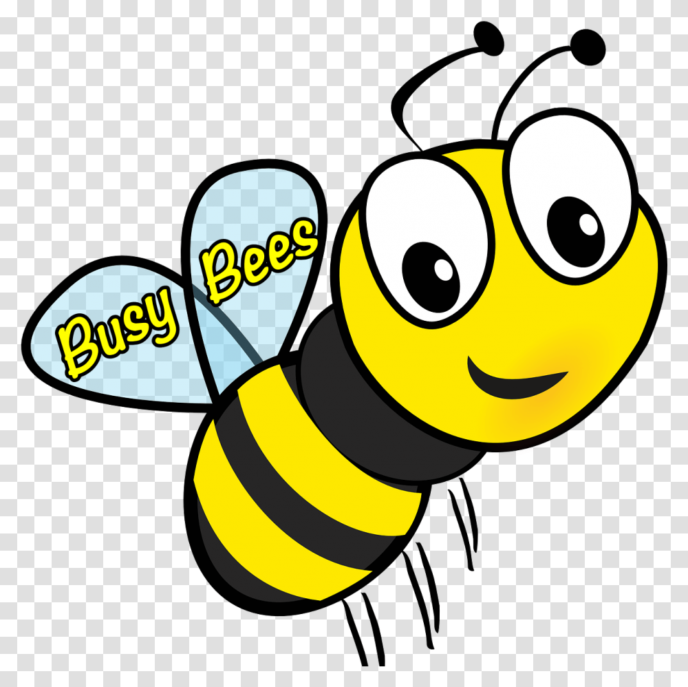 Download Busy Bees Instant Pot Bee Clipart, Light, Lightbulb, Banana, Fruit Transparent Png