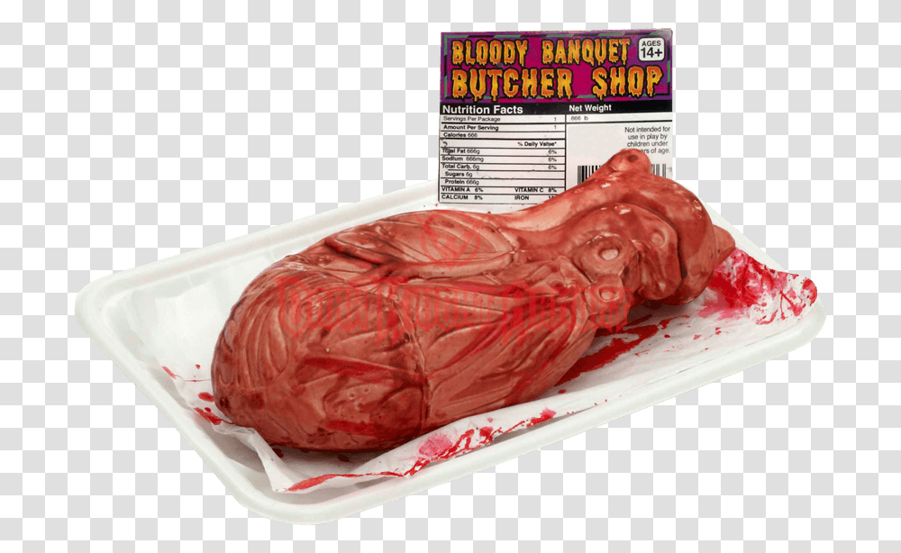 Download Butcher Shop Heart Bloody Banquet Butcher Shop Heart, Food, Steak, Pork, Steamer Transparent Png