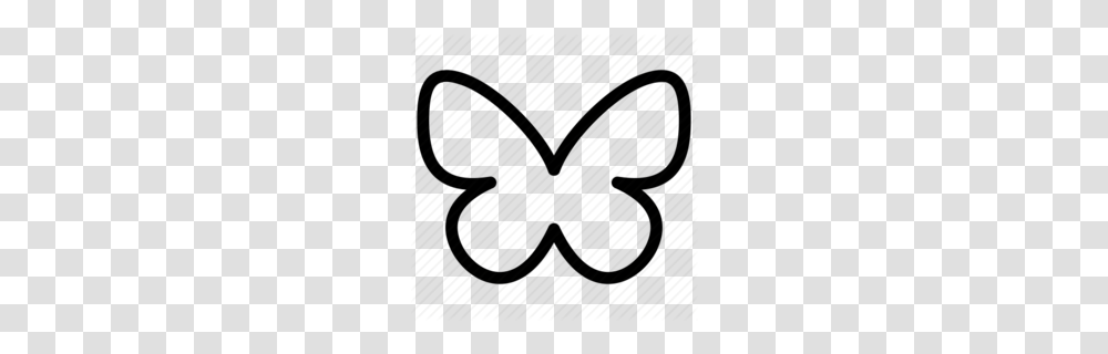 Download Butterfly Outline Clipart Butterfly Butterfly, Logo, Trademark Transparent Png