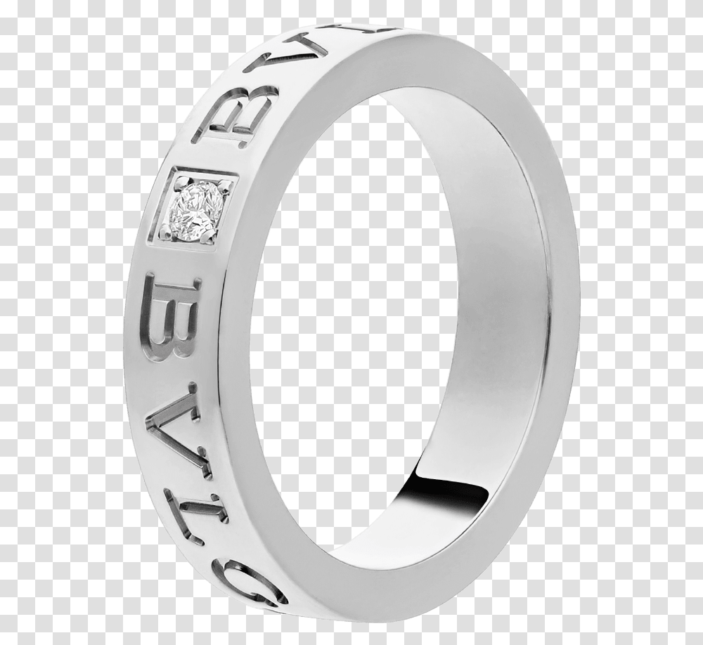 Download Bvlgari An853348 Hd Uokplrs Titanium Ring, Accessories, Accessory, Platinum, Jewelry Transparent Png