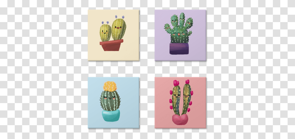 Download Cacti And Artwork Hedgehog Cactus, Plant, Home Decor, Food, Fruit Transparent Png