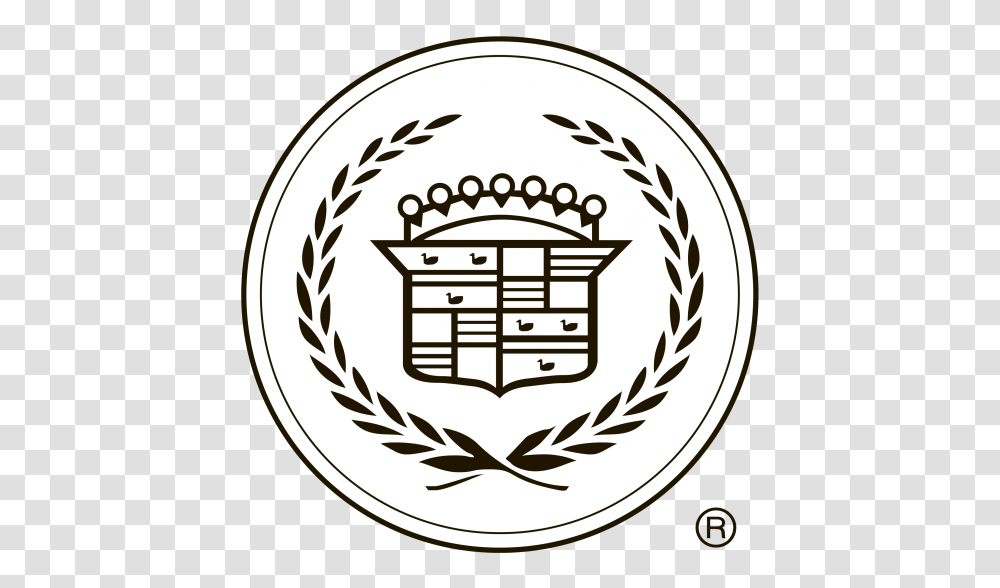 Download Cadillac Logo Cadillac Sticker, Symbol, Emblem, Trademark Transparent Png
