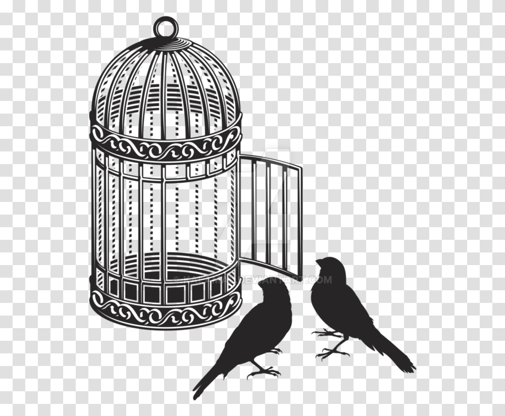 Download Cage Bird Image For Free Open Bird Cage, Animal, Tin, Can, Outdoors Transparent Png