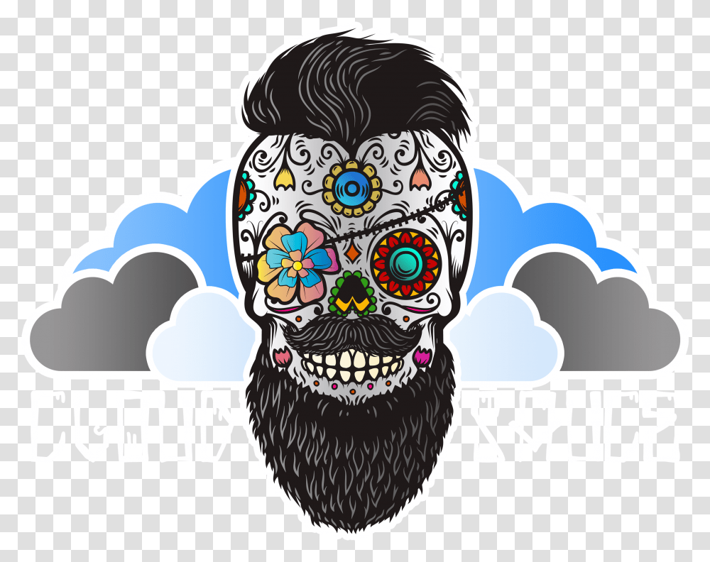 Download Calavera Hd Vector Graphics, Label, Text, Doodle, Drawing Transparent Png