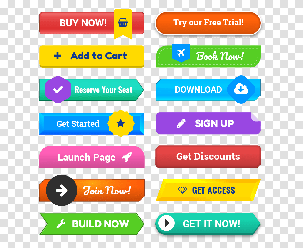 Download Call To Action Buttons Access Call To Action, Text, Text Message, Pac Man, Number Transparent Png