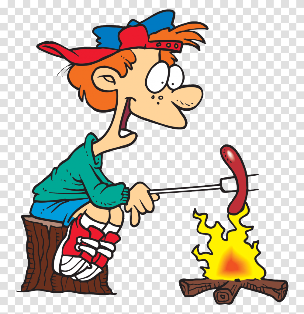 Download Campfire Cooking Clipart Smore Barbecue Clip Art Smore, Performer, Flame, Cleaning, Washing Transparent Png