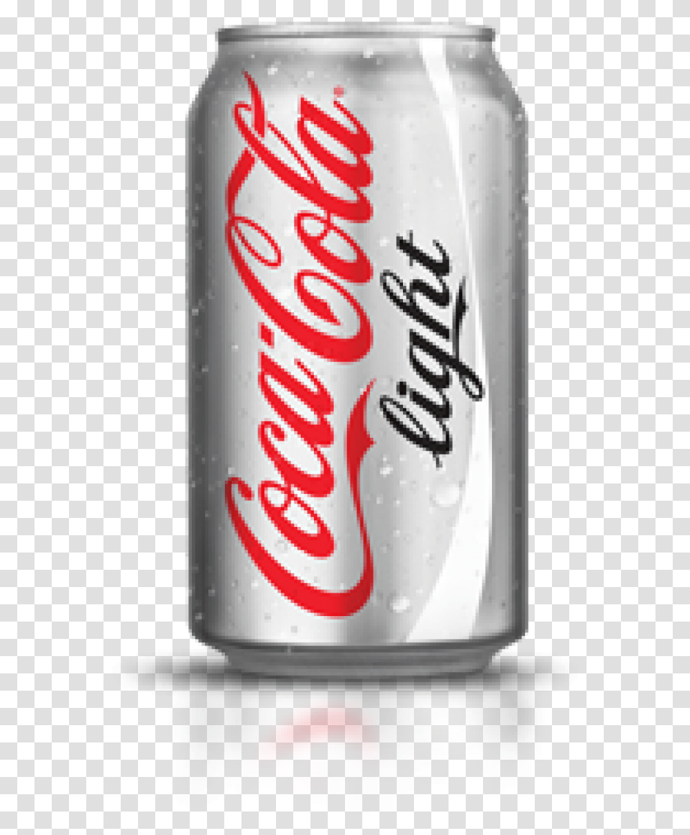Download Can Of Coca Coca Cola Light, Beverage, Drink, Soda, Coke Transparent Png