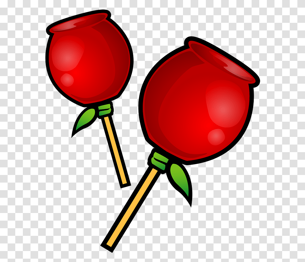 Download Candy Apple Clipart Hd Uokplrs, Musical Instrument, Maraca, Food, Gong Transparent Png