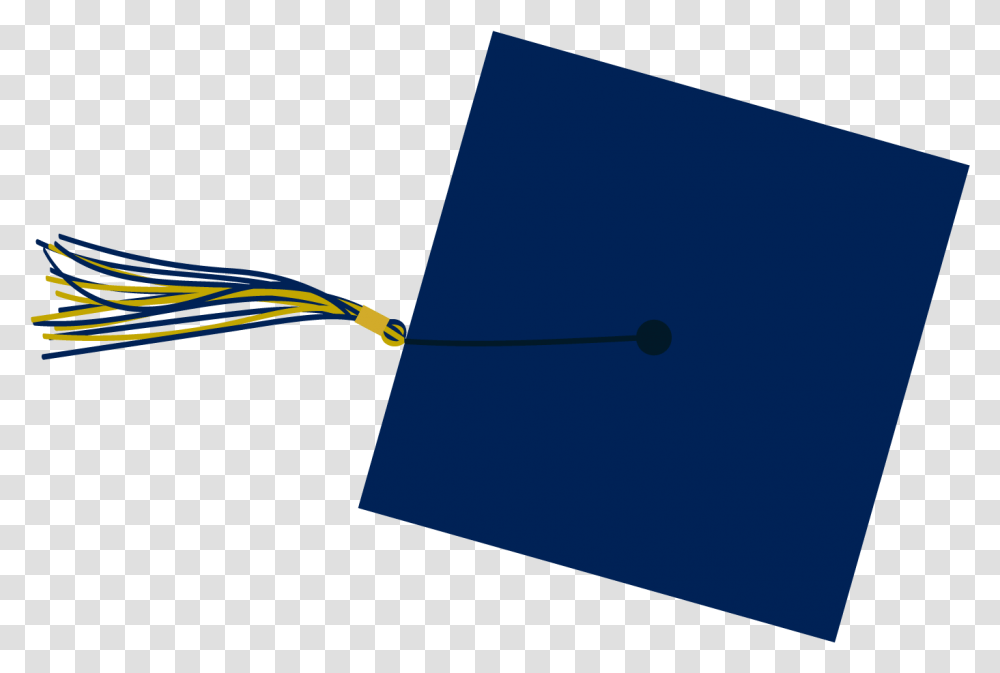 Download Cap Gown Tassel Free With Blue Cap Gold Tassel 2019, Wire, Text, Cable, Spire Transparent Png