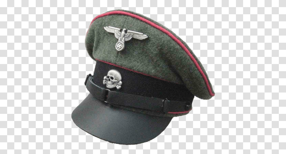 Download Cap Hitler Image With Nazi Party Hat, Clothing, Apparel, Helmet, Baseball Cap Transparent Png