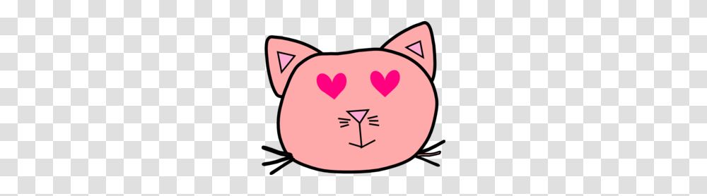 Download Cara De Gato Para Colorear Clipart Whiskers Cat Clip Art, Piggy Bank, Heart, Mammal, Animal Transparent Png