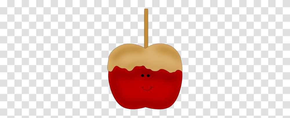 Download Caramel Apple Clip Art Clipart Candy Apple Caramel Apple, Food, Plant, Heart, Balloon Transparent Png