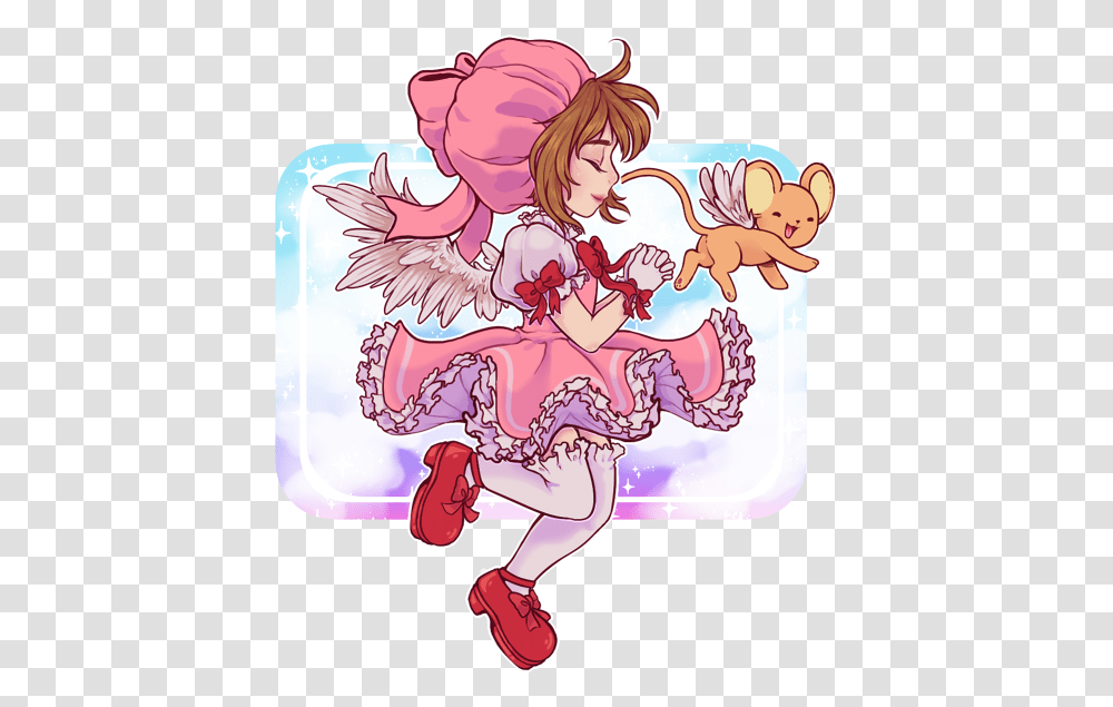 Download Cardcaptor Sakura Image With No Background Fairy, Art, Manga, Comics, Book Transparent Png