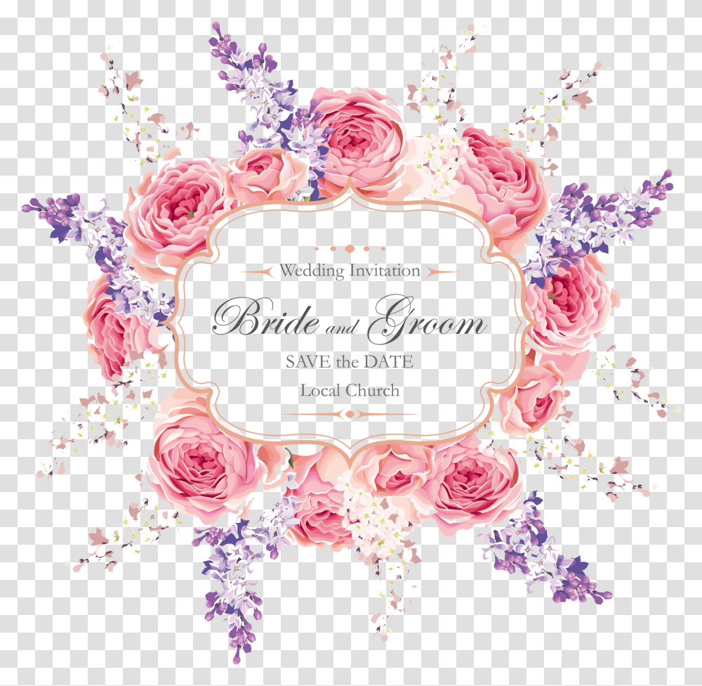 Download Cards Pattern Invitation Greeting Wedding File Background Flower Frame, Wreath, Floral Design, Graphics, Art Transparent Png