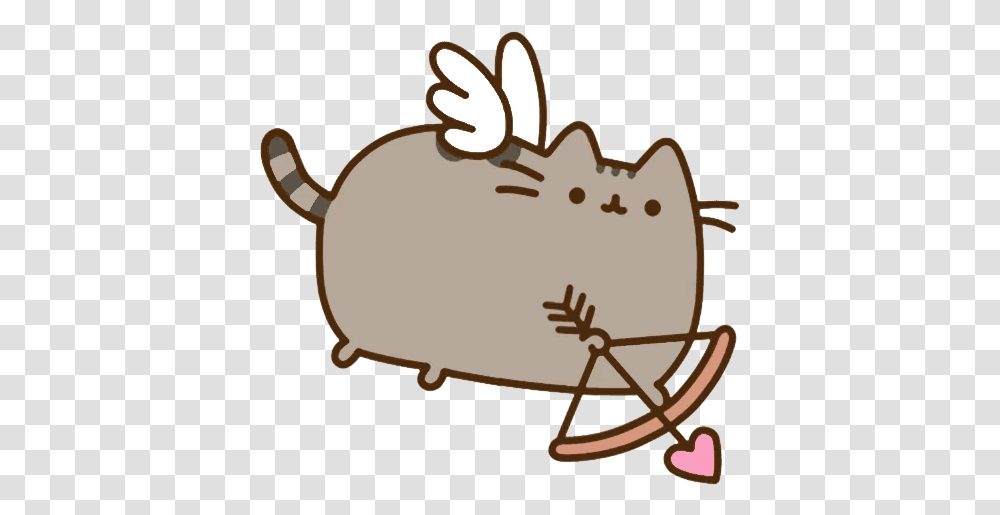 Download Carnivoran Pusheen Cat Mammal Valentine Day Hq Pusheen I Love You, Furniture, Screen, Electronics, Birthday Cake Transparent Png