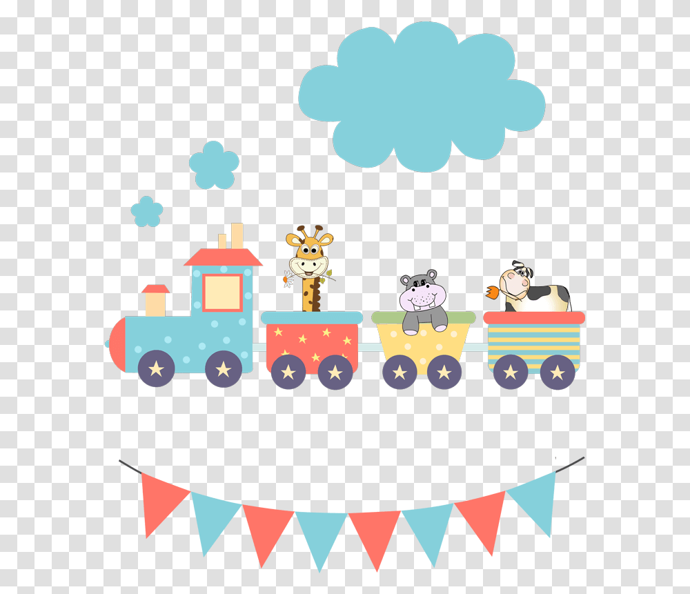 Download Cartoon Animal Train Image With No Background Animal Train Cartoon, Accessories, Accessory, Jewelry, Crown Transparent Png
