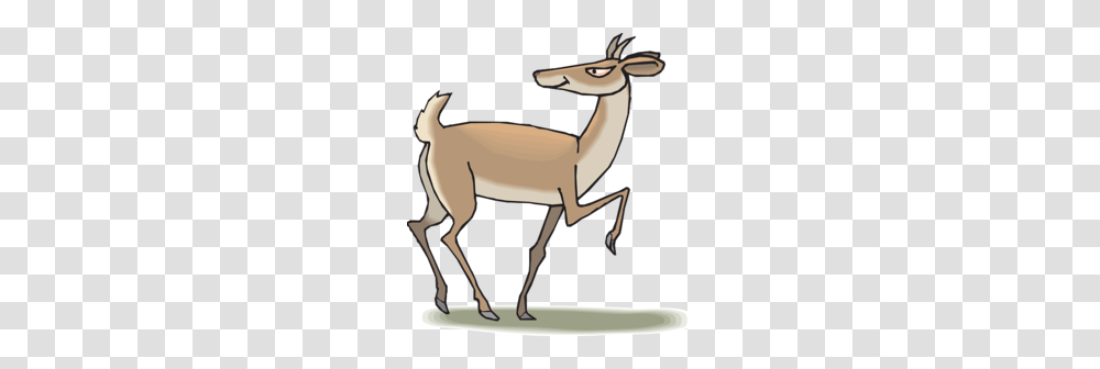 Download Cartoon Antelope Clipart Antelope Pronghorn Clip Art, Wildlife, Mammal, Animal, Gazelle Transparent Png