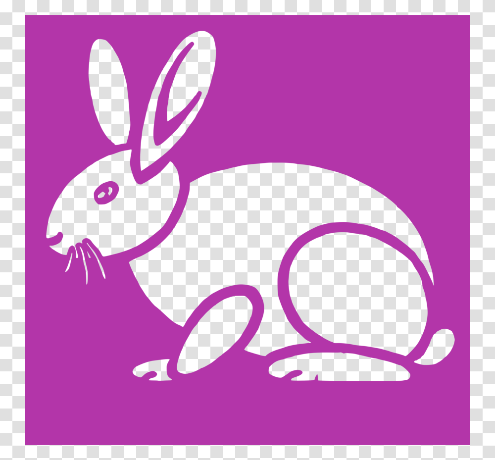 Download Cartoon Clipart Domestic Rabbit Easter Bunny Clip Art, Hare, Rodent, Mammal, Animal Transparent Png