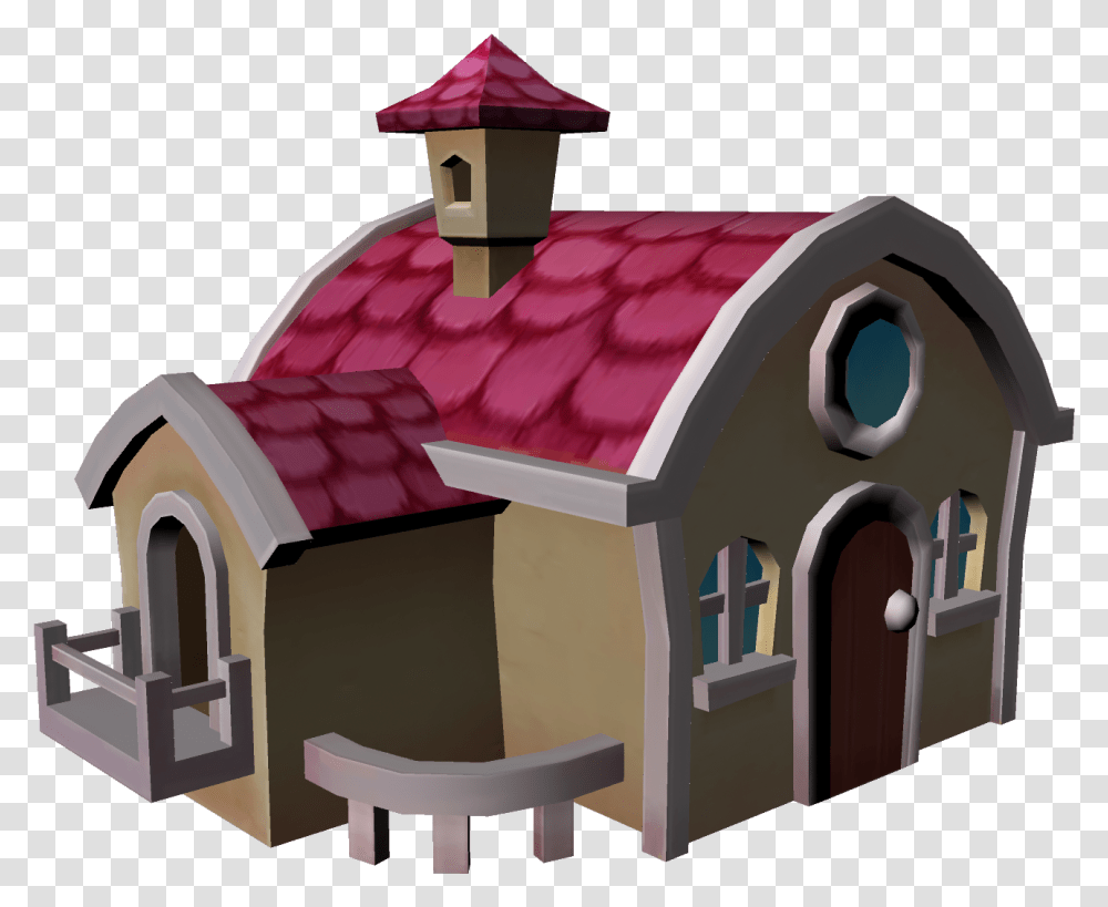 Download Cartoon Houses Hd Playset, Den, Dog House, Housing, Building Transparent Png