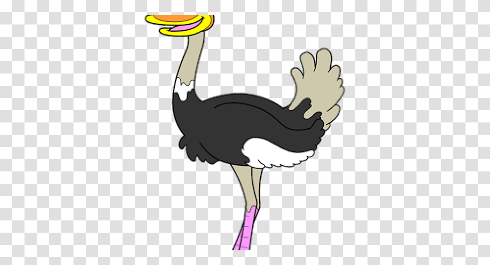 Download Cartoon Ostrich Image With Ostrich Clipart, Bird, Animal Transparent Png
