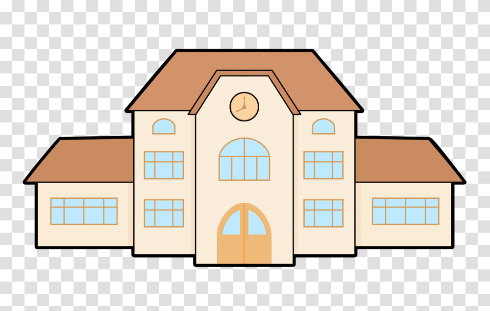 Download Cartoon Pictures Of School Buildings Building Clip Art Transparent Png