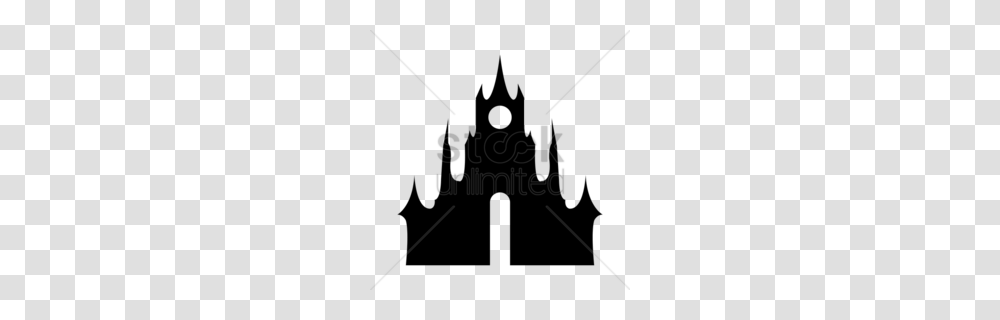 Download Castle Clipart Silhouette Castle, Triangle, Plot Transparent Png