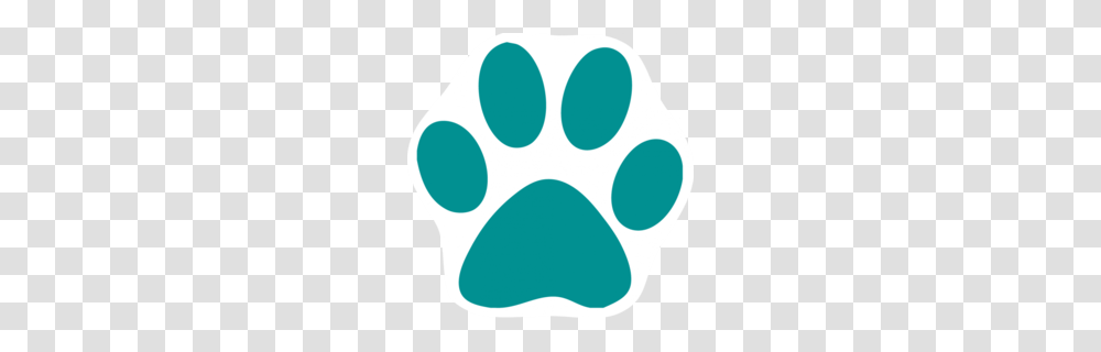 Download Cat Paw Blue Clipart Dog Kitten Clip Art, Hand, Footprint Transparent Png