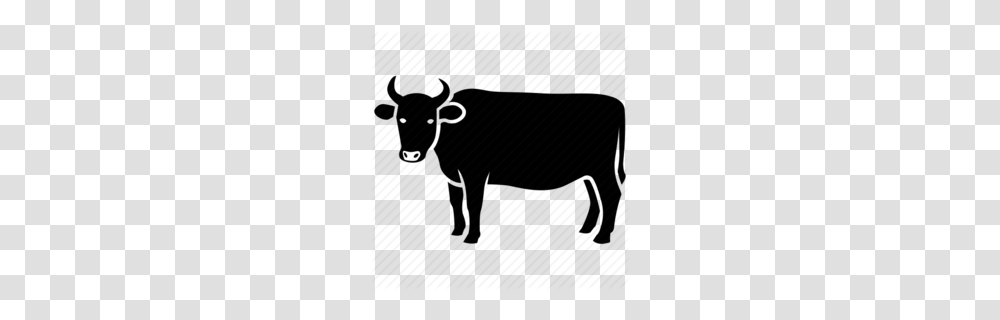 Download Cattle Icon Clipart Beef Cattle Ox Clip Art Ox, Bull, Mammal, Animal, Piano Transparent Png