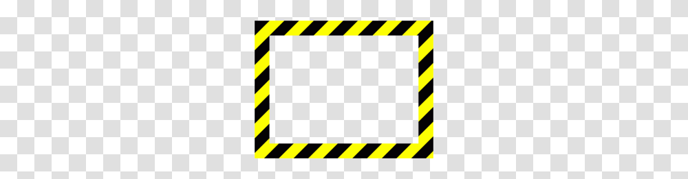 Download Caution Frame Clipart Barricade Tape Clip Art, Fence, Car, Vehicle, Transportation Transparent Png