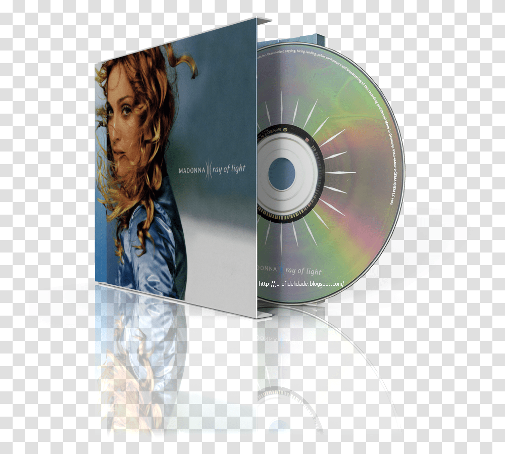 Download Cd Madonna Ray Of Light Album Miami Cd, Disk, Person, Human, Dvd Transparent Png