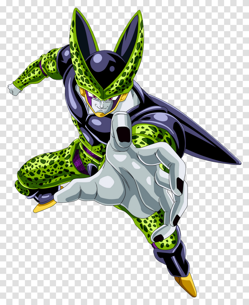 Download Cell Dragon Ball Z Cell, Graphics, Art, Toy, Statue Transparent Png