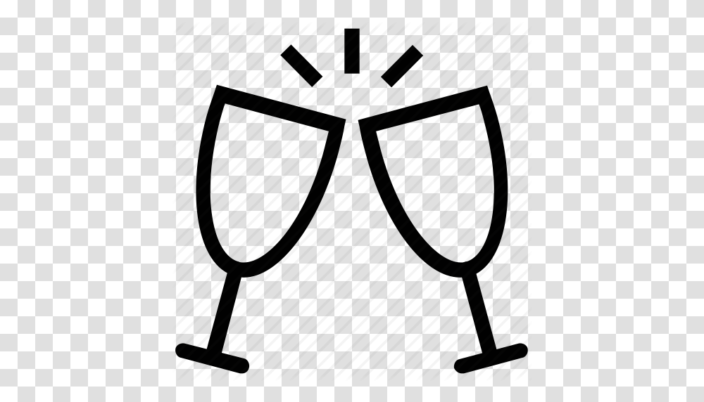 Download Champagne Glasses Icon Clipart Champagne Glass Computer, Racket, Tennis Racket, Label Transparent Png