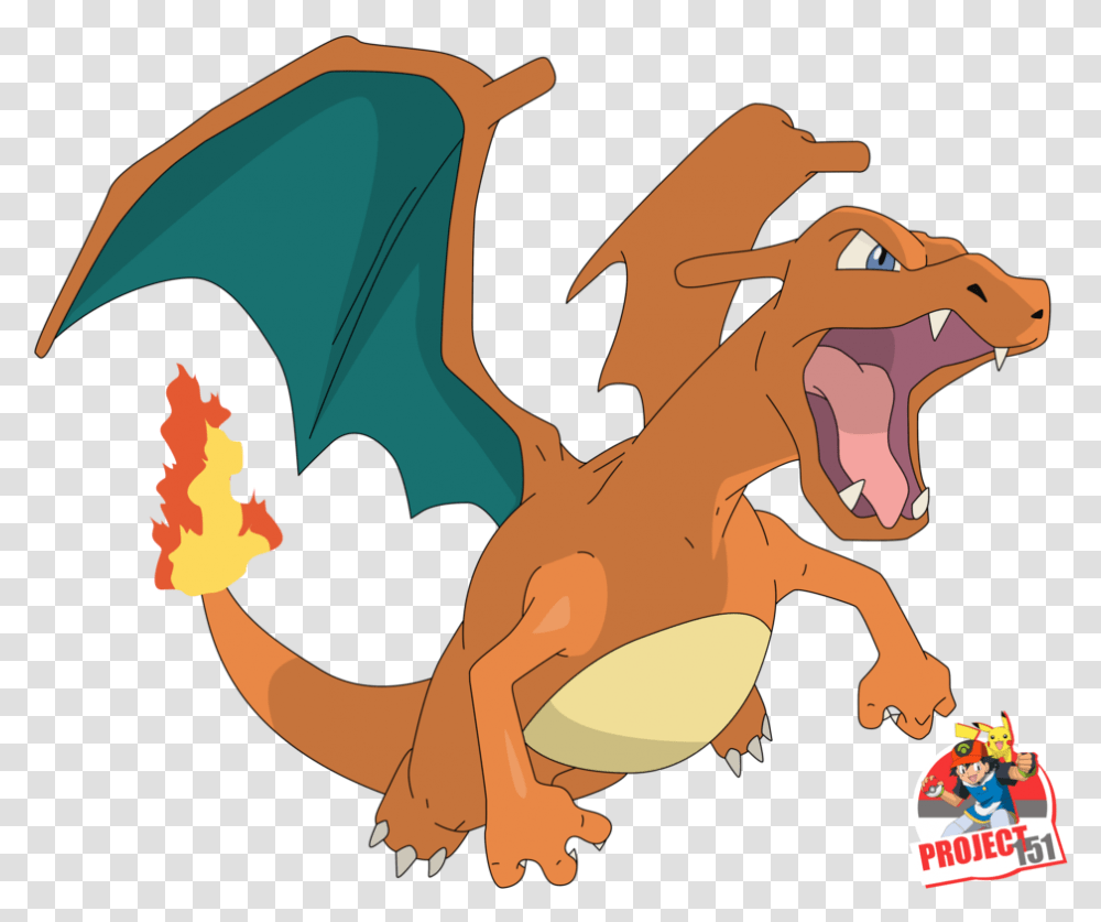 Download Charizard Vector Baby Clipart Pokemon Fire Red Charizard, Dragon, Animal, Wildlife Transparent Png
