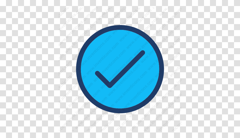 Download Checkmark Approve Vector Icon Edmonton Oilers, Outdoors, Nature, Text, Sphere Transparent Png
