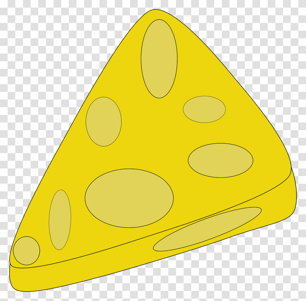 Download Cheese Clipart Cartoon Cheese With Background, Triangle, Plectrum, Food, Egg Transparent Png