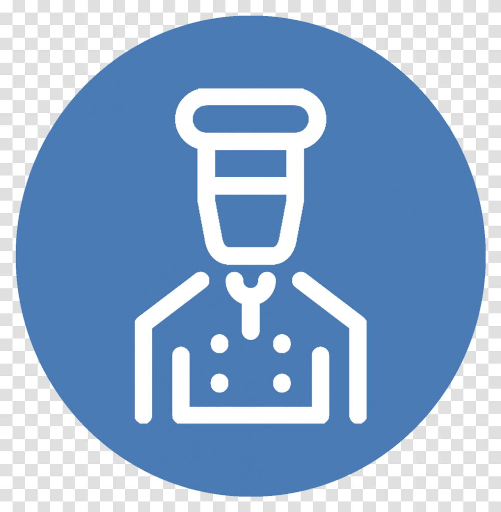 Download Chef Icon Bb Circle, Security, Text, Symbol, Network Transparent Png