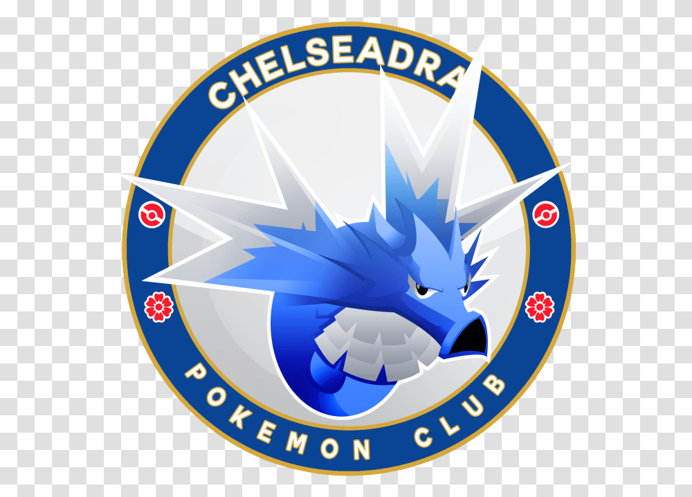 Download Chelseadra Pokemon Club Pee Vee Textiles Logo Chelsea Pokemon Club, Compass, Symbol, Trademark, Emblem Transparent Png