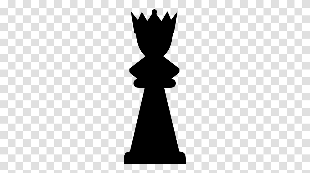 Download Chess Queen Vector Clipart Chess Piece Queen Chess, Gray Transparent Png