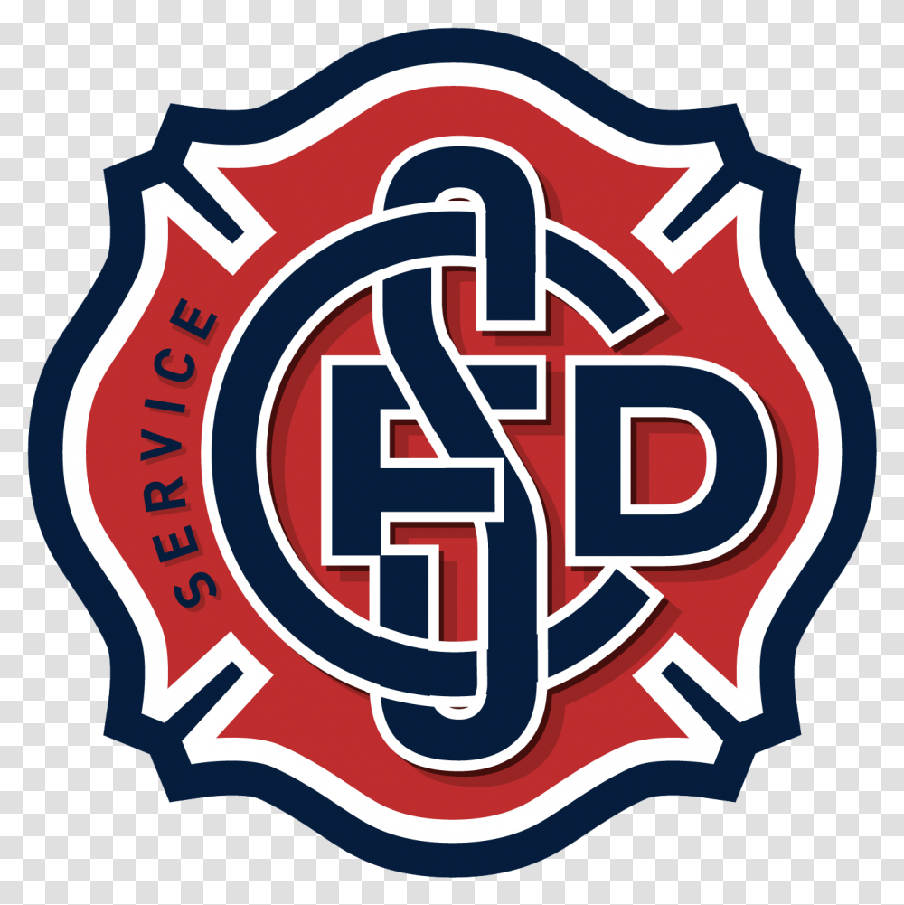 Download Chicago Fire Logo Port Washington Fire Department Wi, Symbol, Trademark, Label, Text Transparent Png